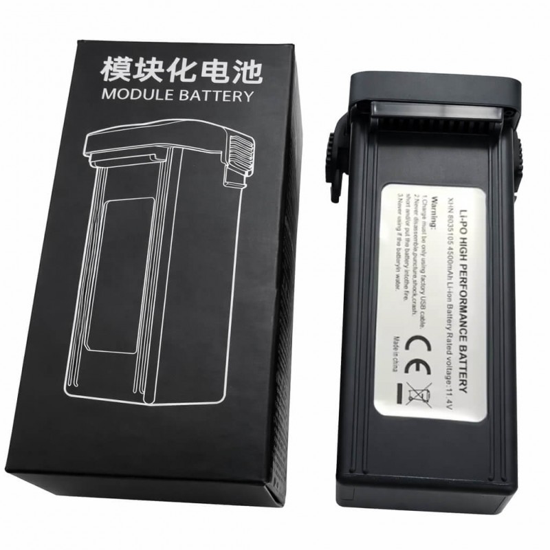 Акумулятор SMRC P7 MAX для P7 MAX Professional Drone - Li-Po 4500 мА·год 11.4 В (до 45 хвилин польоту, чорний)