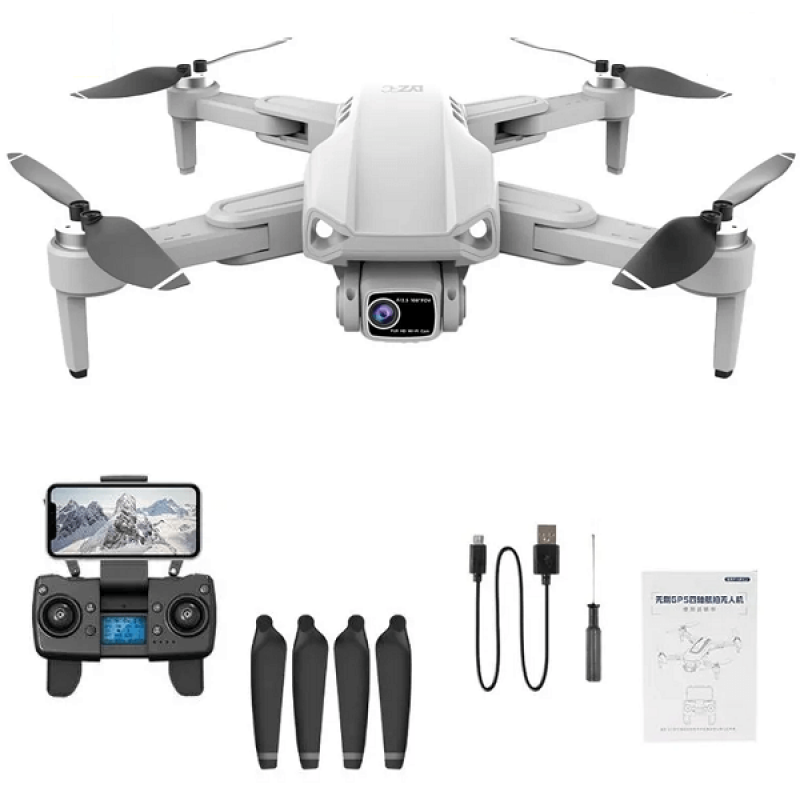 Квадрокоптер LYZRC L900 Pro SE Gray - дрон з 4K і HD камерами, ESC, FPV, GPS, БК мотори, до 1200м, 25 хвилин
