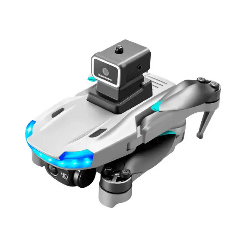 Квадрокоптер YLRC S138 Gray - дрон з 4K і HD камерами, FPV, БК мотори, уникнення перешкод, до 20 хвилин в кейсі