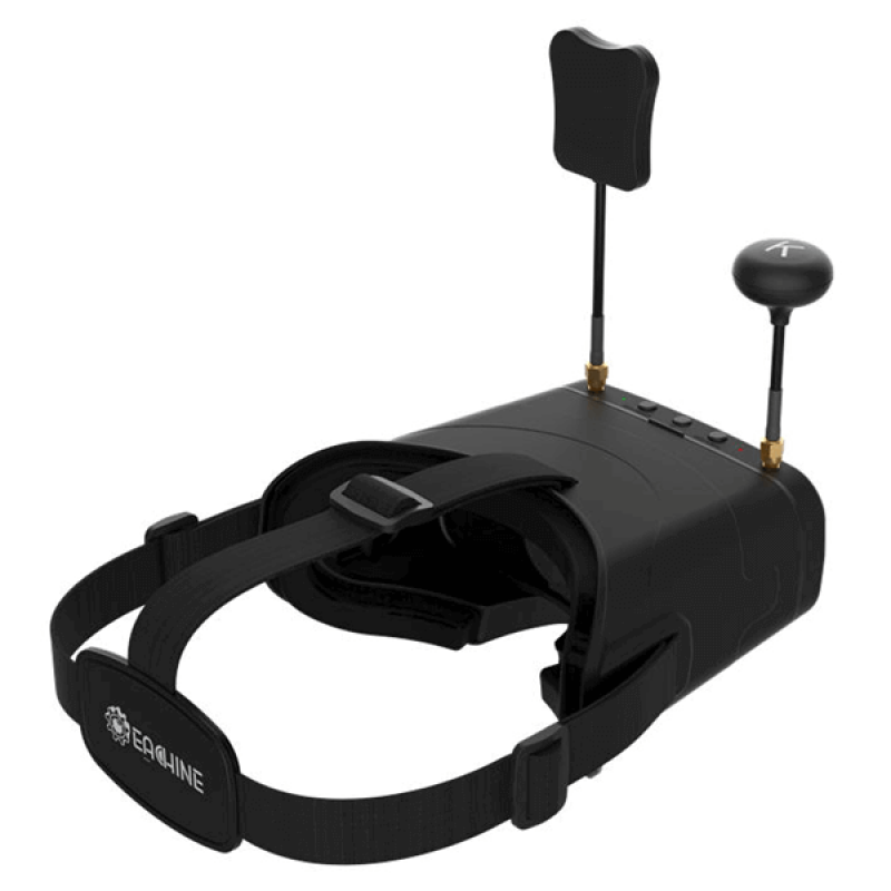 FPV окуляри Eachine EV800DM Black для квадрокоптерів