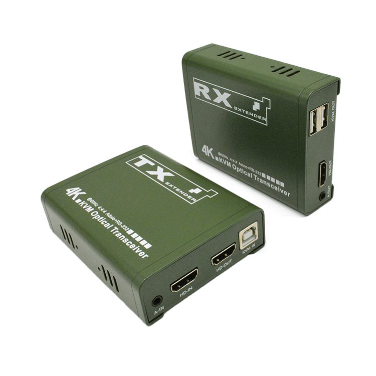 Оптоволоконний подовжувач KVM HD 4K EDID M-HFK20U
