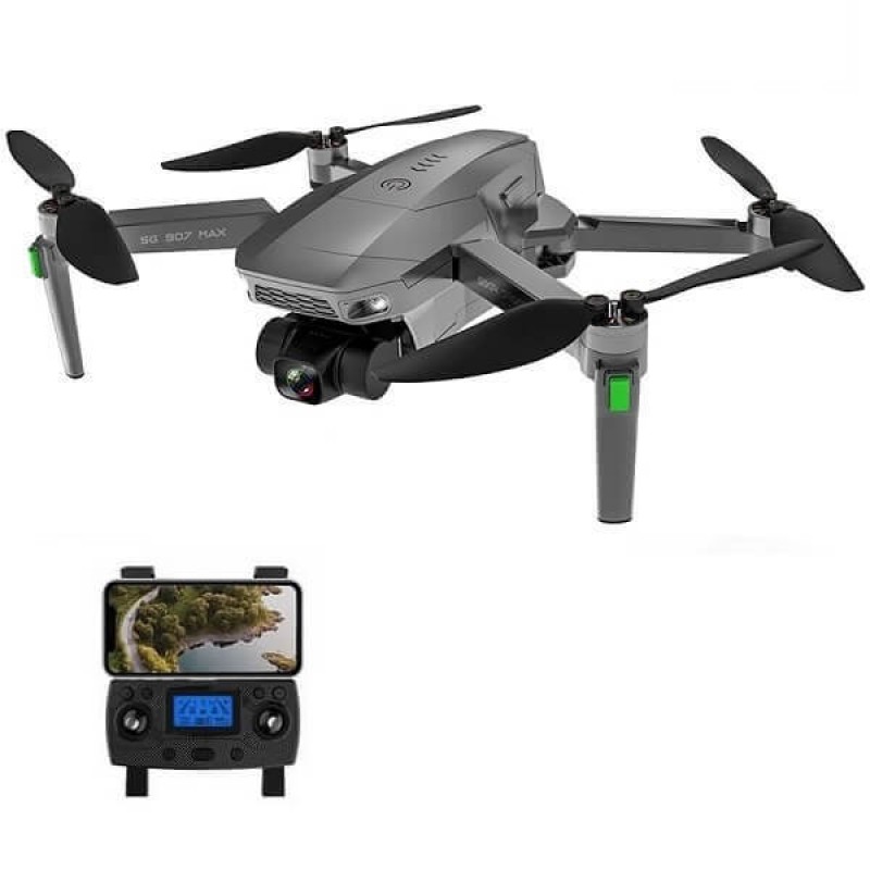 Квадрокоптер ZLRC SG907 MAX - дрон з 4K і HD камерами, FPV, GPS, БК мотори, до 1200м, 25 хвилин