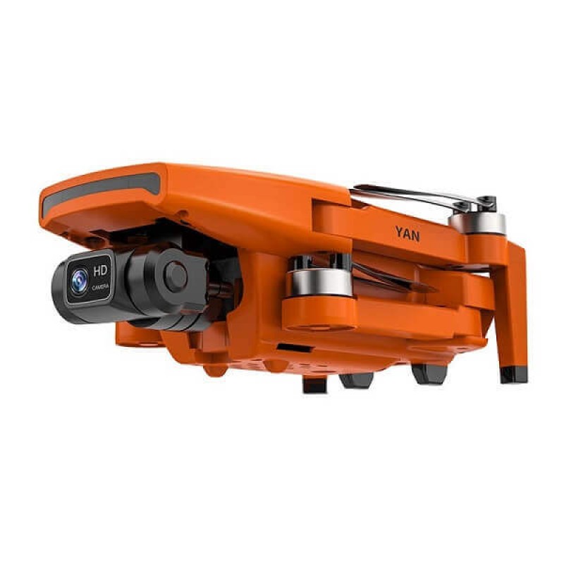 Квадрокоптер ZLRC SG108 Pro Orange - дрон з 4K і HD камерами, FPV, GPS, БК мотори, до 1000м, 25 хвилин в кейсі