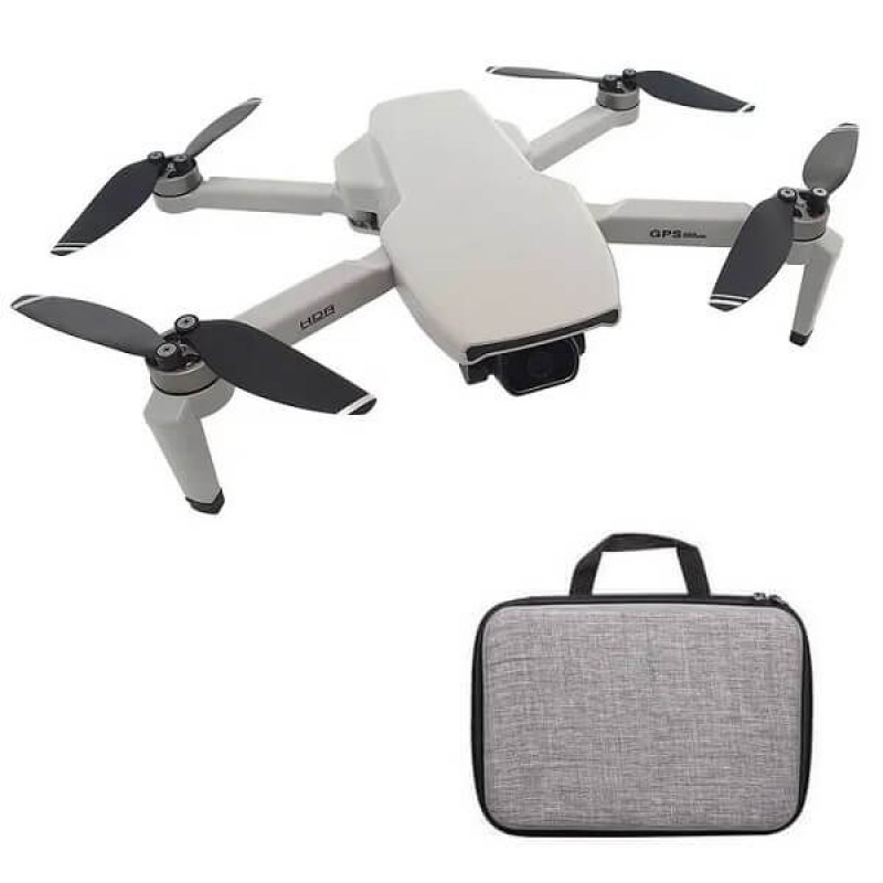 Квадрокоптер ZLRC SG108 Gray - дрон з 4K і HD камерами, FPV, GPS, БК мотори, до 1000м, 25 хвилин в кейсі
