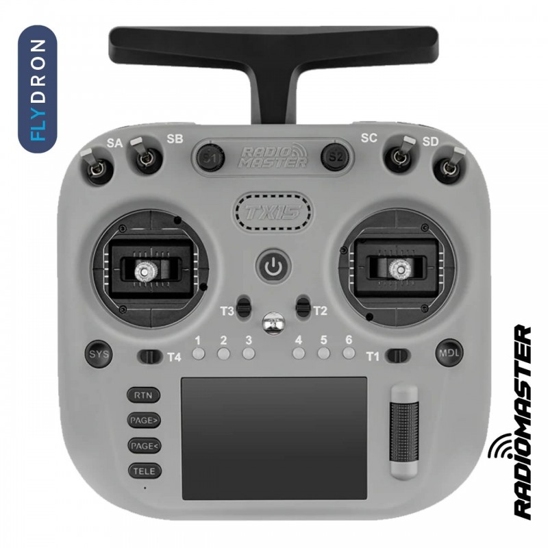 Пульт керування RadioMaster TX15 ELRS M2 Iron Grey – професійний передавач для FPV