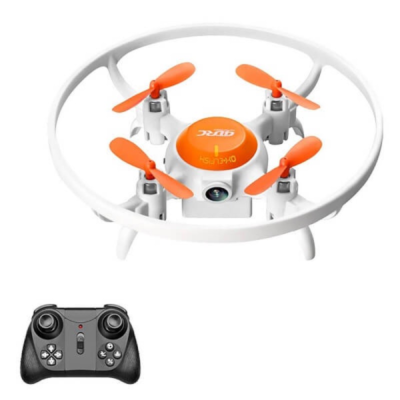 Квадрокоптер 4DRC V5 Light Mini Orange - міні-дрон з 4K камерою, FPV, барометр, до 10 хвилин