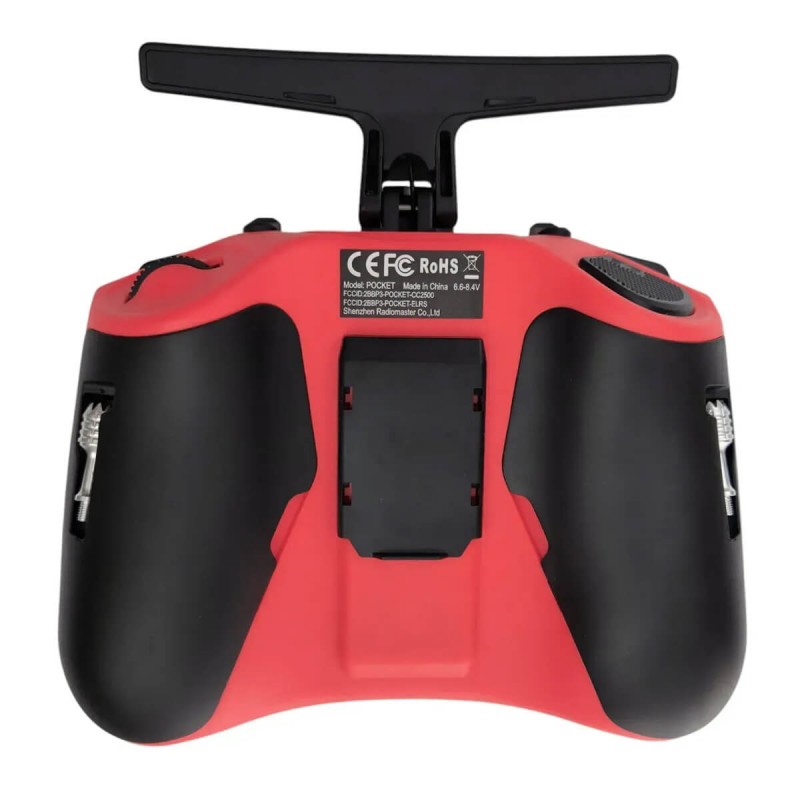 Пульт дистанційного керування RadioMaster Pocket Crush M2 ELRS 2.4 ГГц Cherry Red