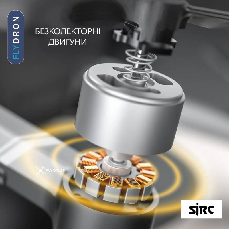 Квадрокоптер SJRC F22 S3 Pro – дрон з 4K камерою, БК мотори, GPS, 5G Wi-Fi, FCC, EIS, 3-осьовий підвіс, Сенсорний екран на пульті 5,5 дюймів, АКБ у комплекті, до 35 хвилин, до 6 км