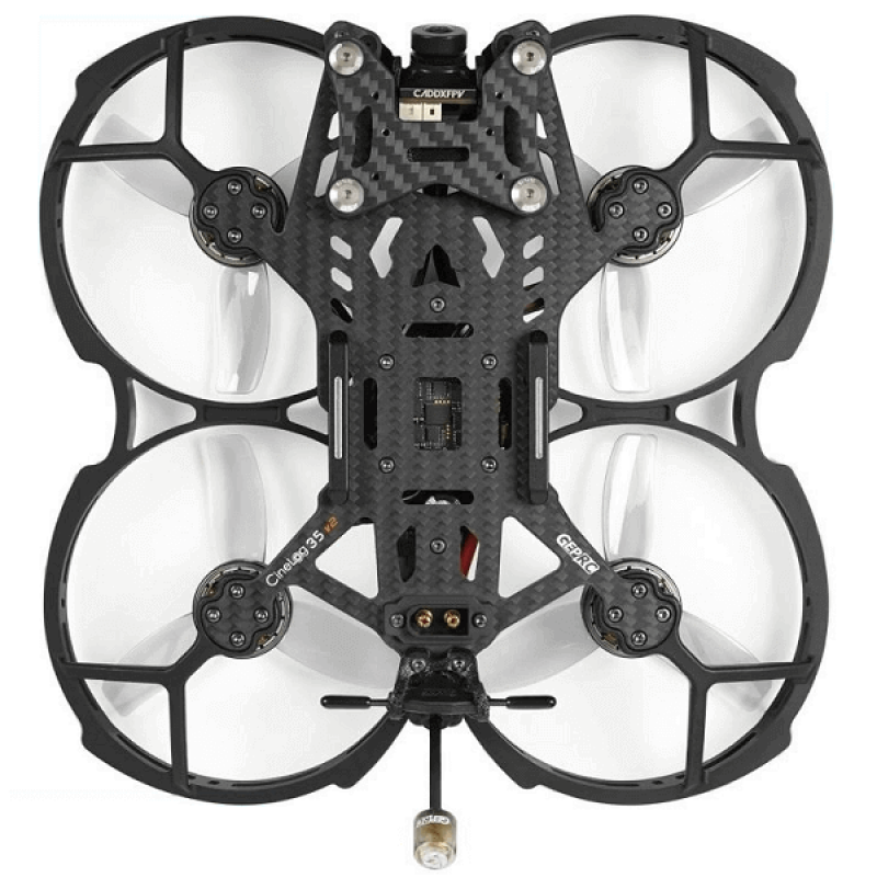 Квадрокоптер GEPRC CineLog35 V2 Analog ELRS 2.4 – FPV-дрон з камерою, БК мотори