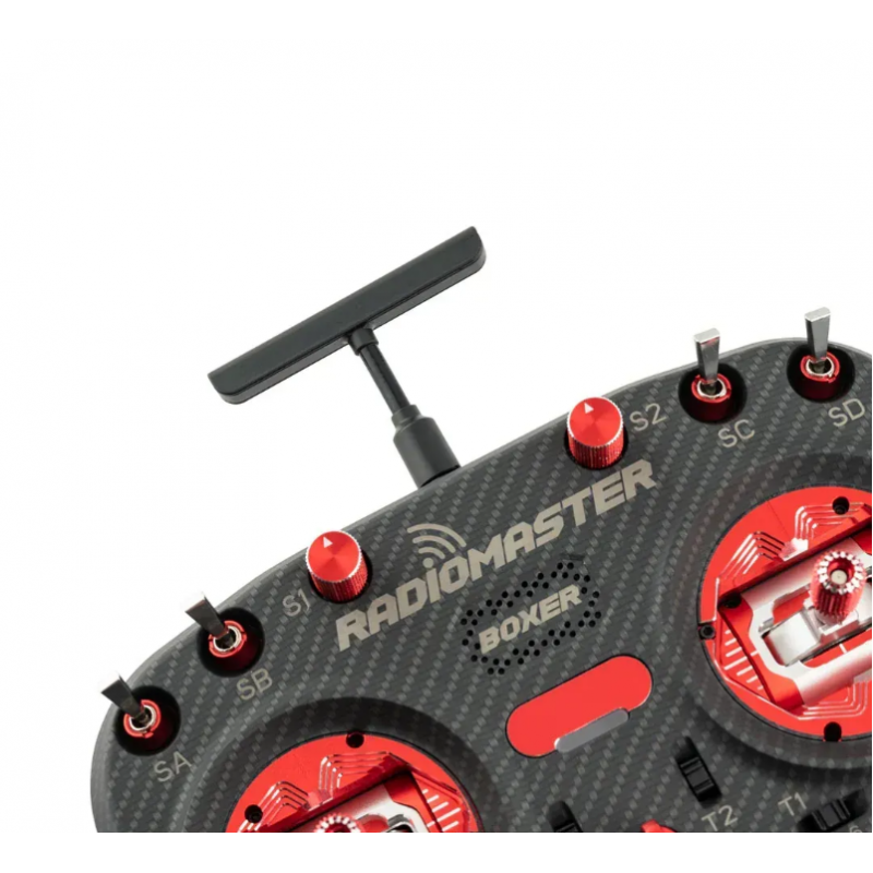 Пульт дистанційного керування RadioMaster Boxer Max Mk2 ELRS – FPV радіоапаратура, червоний