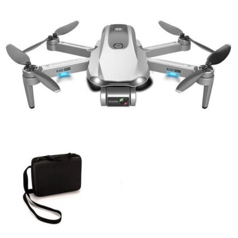 Квадрокоптер XKJ K60 Pro - дрон з 6K і HD камерами, ESC, FPV, GPS, БК мотори, до 1200м, 25 хвилин в кейсі