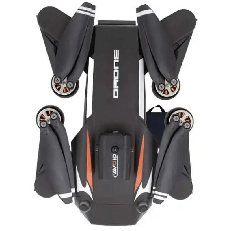 Квадрокоптер JJRC X25 − дрон з 4K і HD камерами, GPS, БК мотори, уникнення перешкод, до 500м, 18 хвилин в кейсі