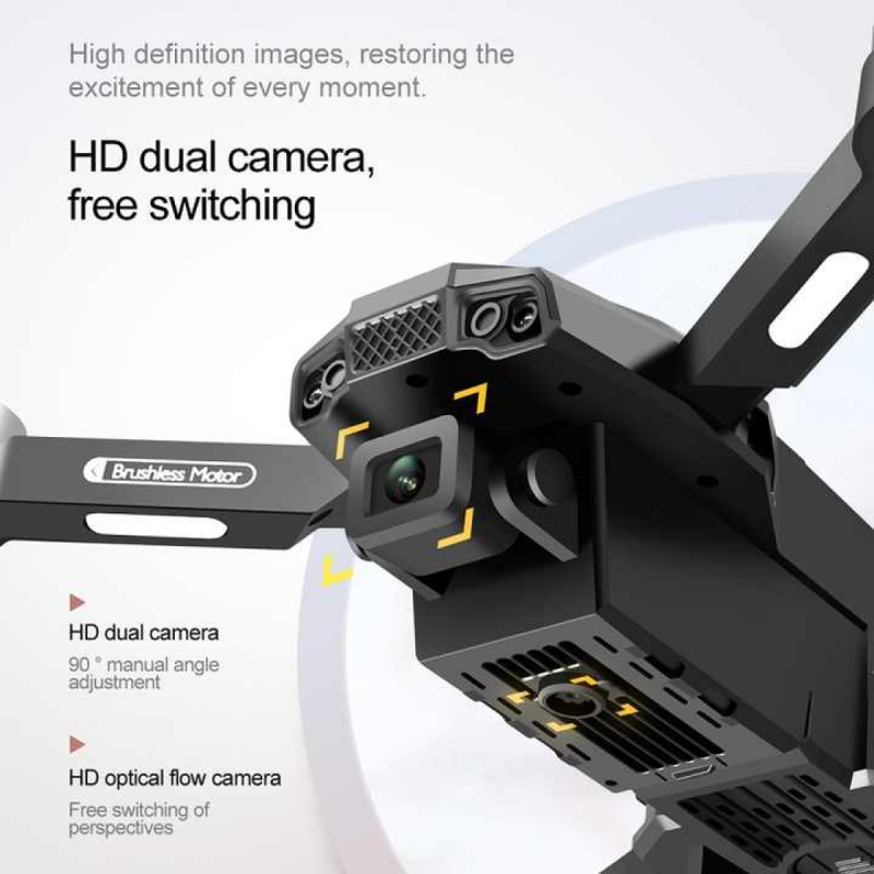 Дрон F198 Max з 4К FPV камерою - Безщітковий квадрокоптер на пульті керування до 150 м, до 15 хв польоту