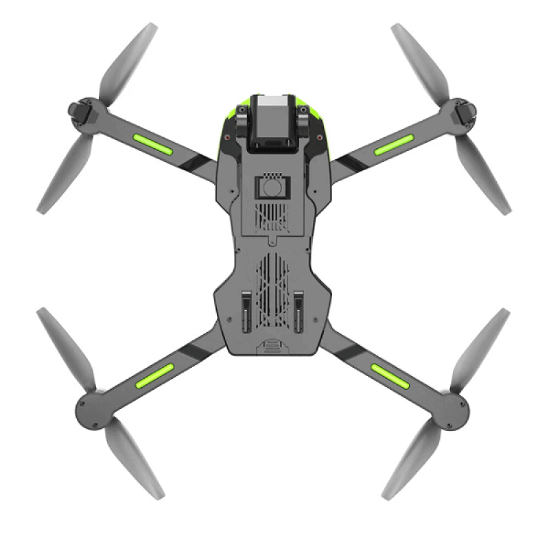 Квадрокоптер XKRC B6 − дрон з 6K і HD камерами, GPS, БК мотори, запобігання перешкод, до 300м, 20 хв у кейсі