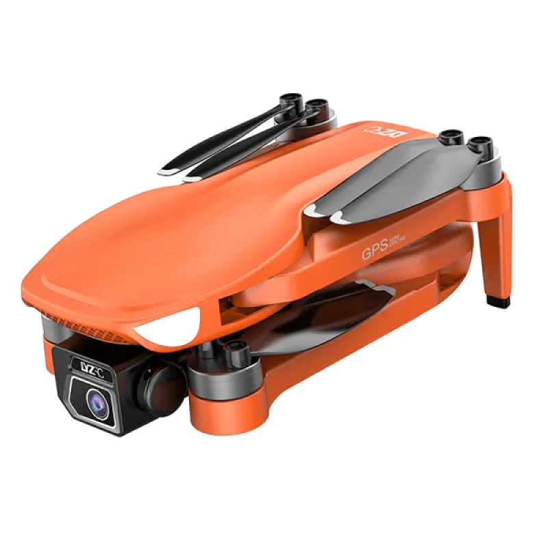 Квадрокоптер LYZRC L500 Pro Orange - дрон з 4K і HD камерами, FPV, GPS, БК мотори, до 1200м, 25 хвилин в кейсі + VR окуляри