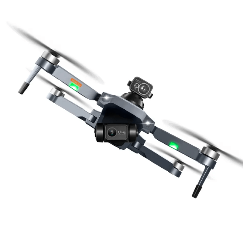 Квадрокоптер RC RG101 Pro - дрон з 4K і HD камерами, FPV, GPS, БК мотори, уникнення перешкод, до 3000м, 28хв в сумці