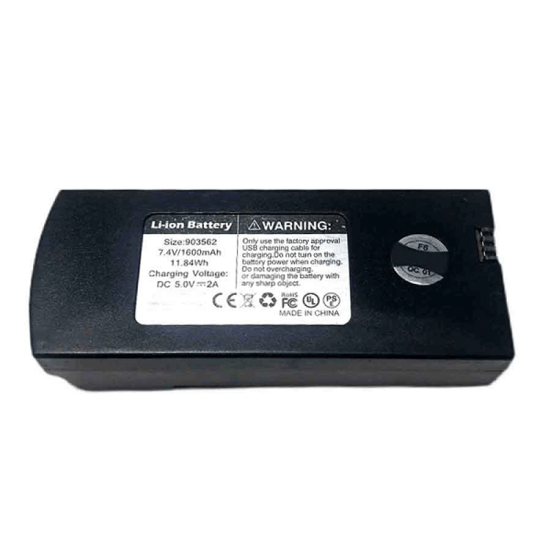 Акумуляторна батарея на 1600 mAh 7.4 V для квадрокоптера 4DRC F6