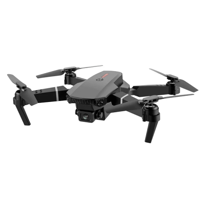 Квадрокоптер RC E88 Pro Black - дрон з 4K і HD камерами, FPV, барометр, до 15 хвилин в кейсі + злітний майданчик