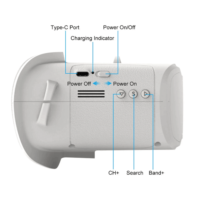 Окуляри FPV BETAFPV VR02 для квадрокоптерів