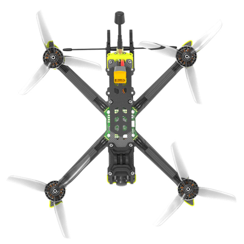 Квадрокоптер iFlight Nazgul V3 6S Analog 1.6W ELRS 868/900MHz BNF – FPV-дрон з камерою, БК мотори, до 7,5 хв, до 5 км