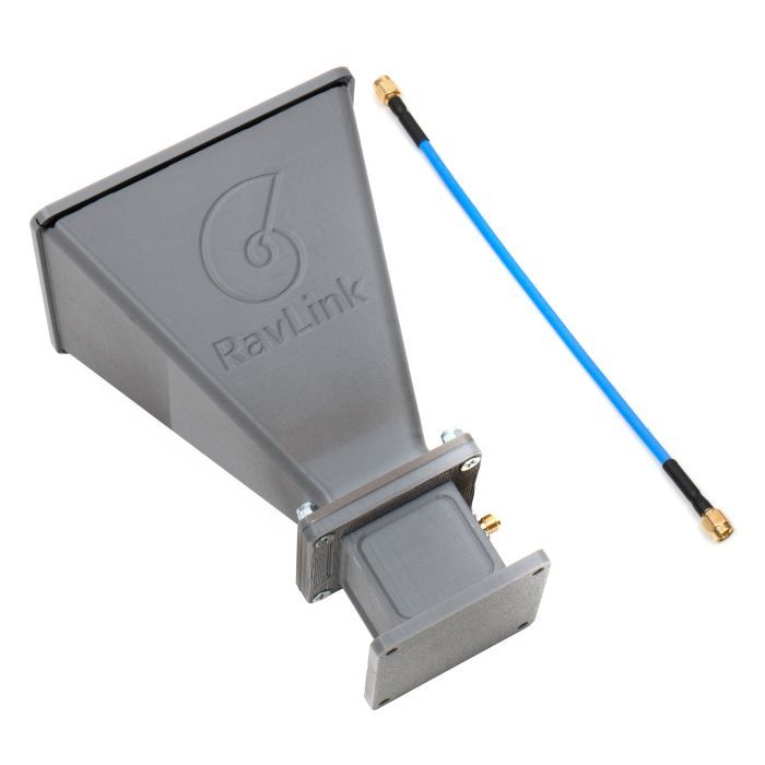 Антена для дрона RavLink Рупор 5.0-6.6 GHz 14 dBi SMA RHCP (RUPOR 5.0-6.6)