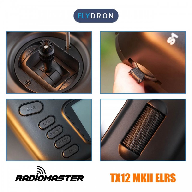 Пульт керування RadioMaster TX12 MKII ELRS EdgeTX для квадрокоптерів
