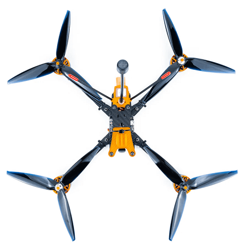 Квадрокоптер DarwinFPV Darwin129 7” Long Range PNP – FPV-дрон з камерою, БК мотори, GPS, вантажопідйомність до 1,5 кг, до 3 км