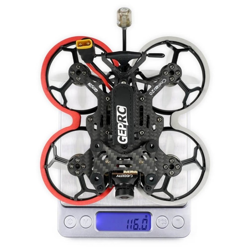 Квадрокоптер GEPRC CineLog20 — FPV CineWhoop-дрон для зйомки та тренувань, безколекторні мотори, дальність до 1000 м, до 6 хвилин польоту