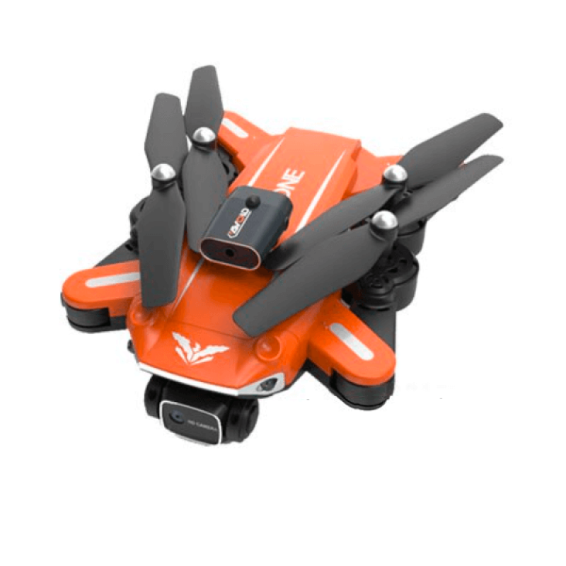 Квадрокоптер JJRC H109 Orange – дрон з 4K і HD камерами, FPV, запобігання перешкод, до 15 хвилин в кейсі