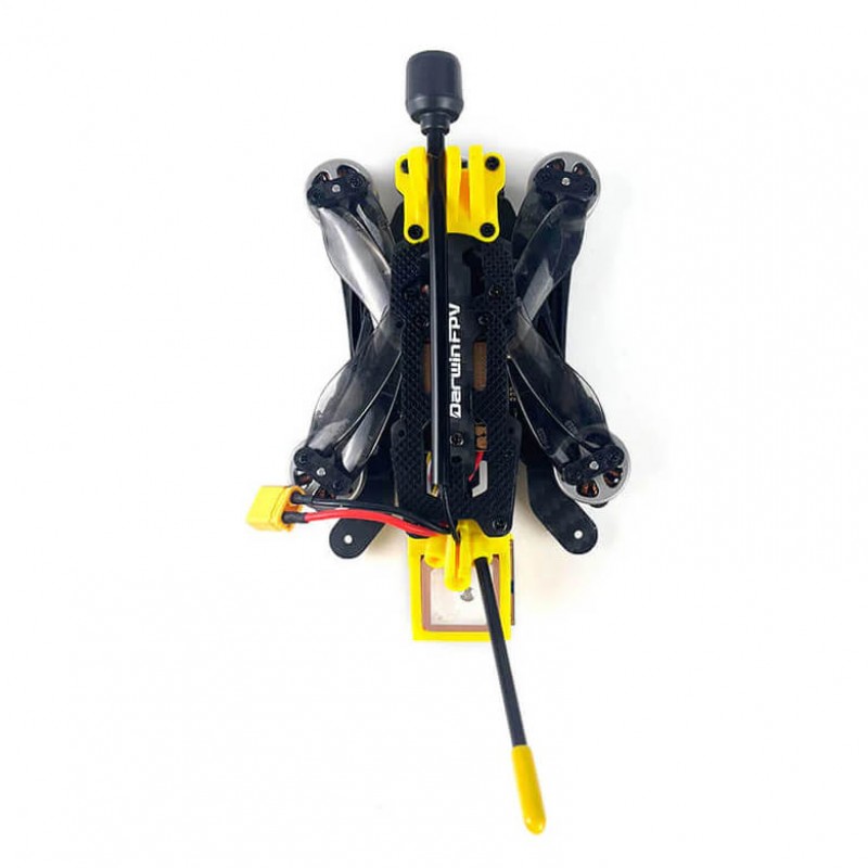 Квадрокоптер DarwinFPV FoldApe4 — FPV-дрон для далеких польотів та подорожей, безколекторні мотори, GPS, до 1500 м, до 30 хвилин польоту