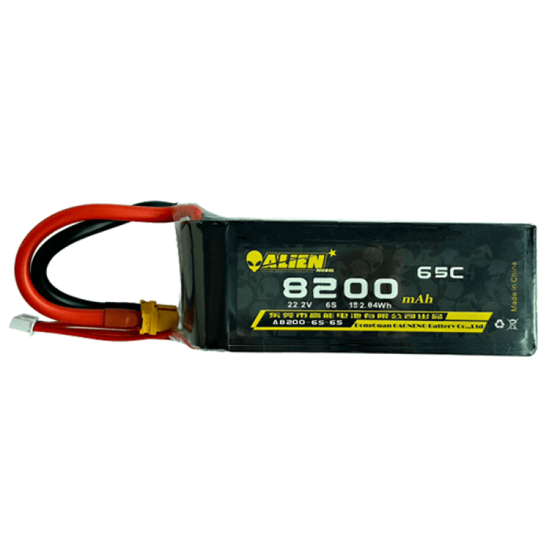 Акумуляторна батарея Alienmodel на 8200mAh 6S 22.2V 65C для квадрокоптера iFlight Chimera9