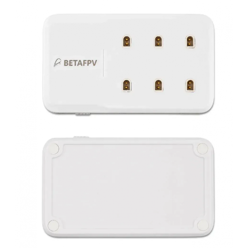 Зарядний пристрій BetaFPV 6 портів BT2.0 і PH2.0 для 1S акумуляторів