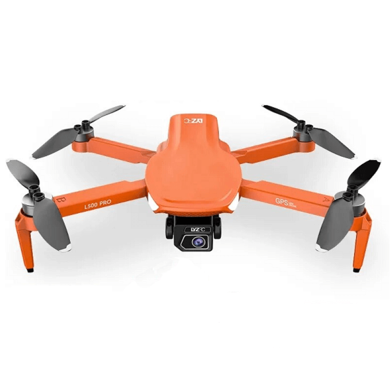 Квадрокоптер LYZRC L500 Pro Orange - дрон з 4K і HD камерами, FPV, GPS, БК мотори, до 1200м, 25 хвилин в кейсі + VR окуляри