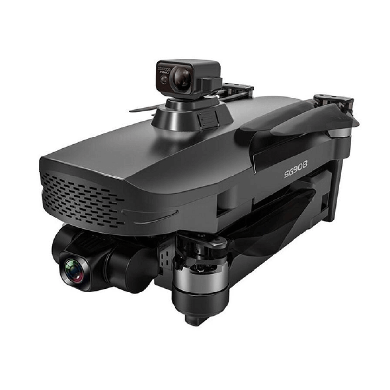Квадрокоптер ZLRC SG908 Pro - дрон з 4K і HD камерами, FPV, GPS, БК мотори, до 1200м, 26 хвилин в сумці