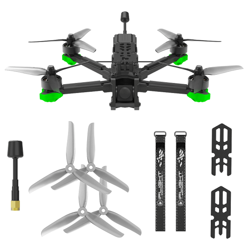 Квадрокоптер iFlight Nazgul Evoque F5 V2 6S TBS – FPV-дрон з камерою, БК мотори, до 5 км, до 7.5 хвилин