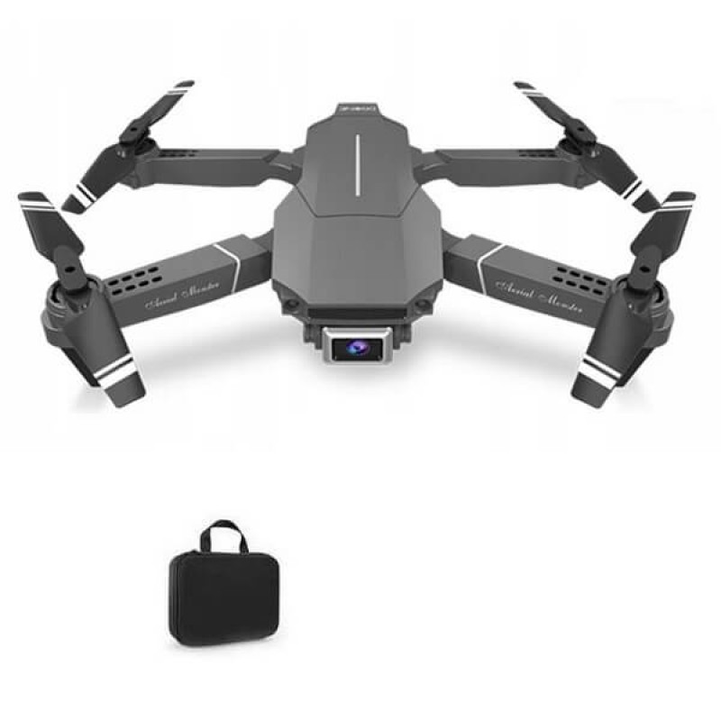 Квадрокоптер RC E98 Black - дрон з 4K камерою, FPV, барометр, до 15 хвилин в кейсі