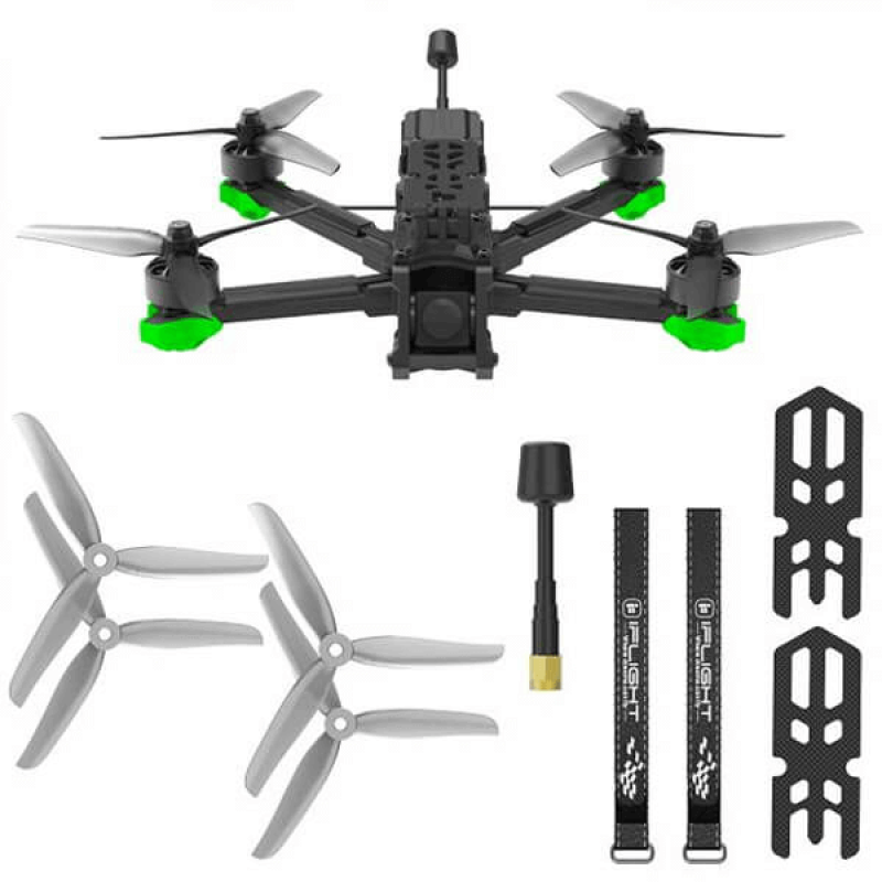 Квадрокоптер iFlight Nazgul Evoque F5 V2 Analog ELRS 868/900MHz – FPV-дрон з камерою, БК мотори, до 7 км