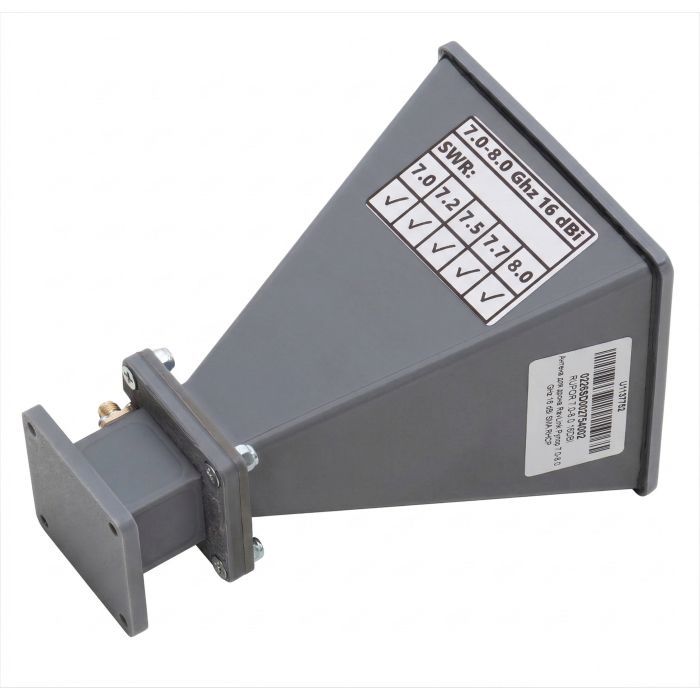 Антена для дрона RavLink Рупор 7.0-8.0 GHz 16 dBi SMA RHCP (RUPOR 7.0-8.0 16DBI)