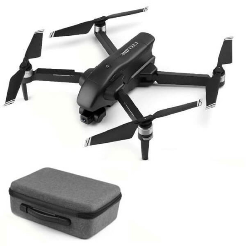 Квадрокоптер Cyclone Q868 - дрон з 4K і HD камерами, FPV, GPS, БК мотори, до 1000м, 30 хвилин в кейсі