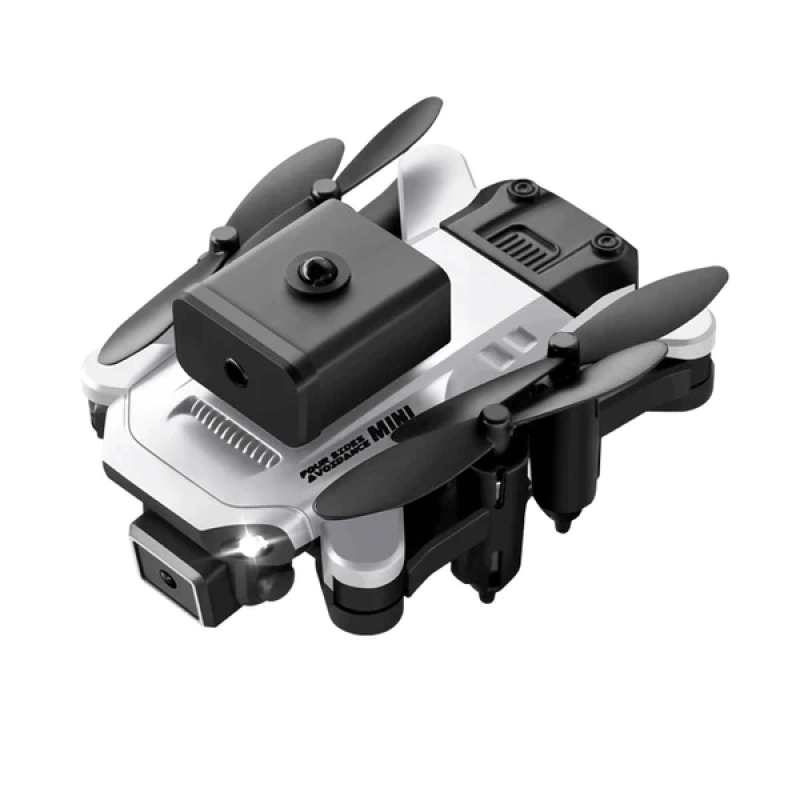 Квадрокоптер XKJ KY912 White – міні-дрон з 4K і HD камерами, FPV, уникнення перешкод, до 15 хвилин в кейсі