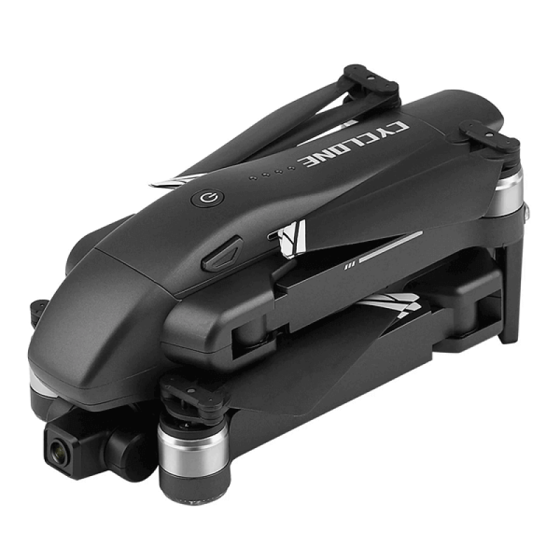 Квадрокоптер Cyclone Q868 - дрон з 4K і HD камерами, FPV, GPS, БК мотори, до 1000м, 30 хвилин в кейсі