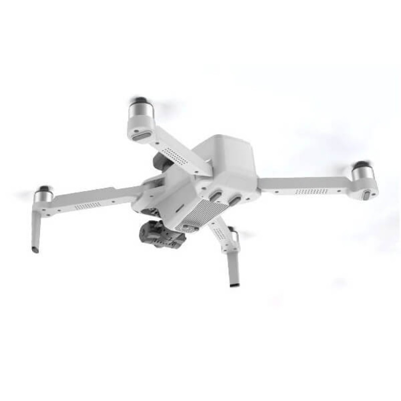 Квадрокоптер Kfplan KF102 Max Gray - дрон з 4K і HD камерами, EIS, FPV, GPS, БК мотори, запобігання перешкод, до 1200м, 25 хвилин в кейсі