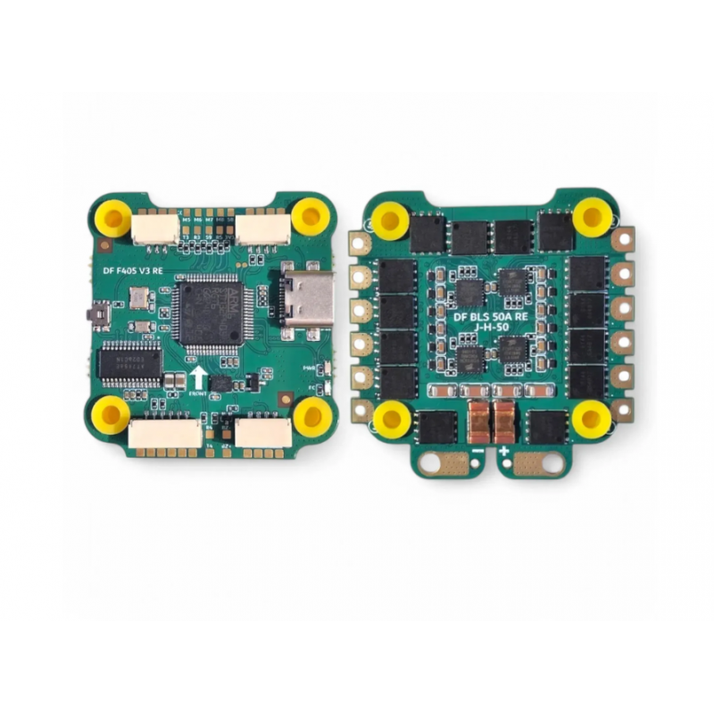 Стек DifFly польотний контролер F405 V3 RE і регулятор швидкості ECS 50SA