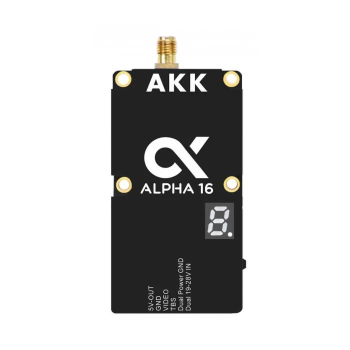Відеопередавач (VTX) AKK Alpha 16W 4.9G-6G 96CH (A16)
