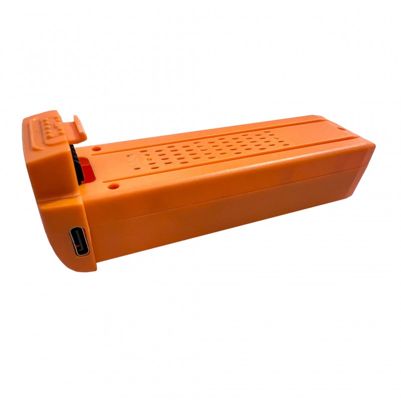 Акумулятор для дрона AE S156 - Li-Ion 1800 мА·год 3,7 В (до 15 хвилин польоту, помаранчевий)