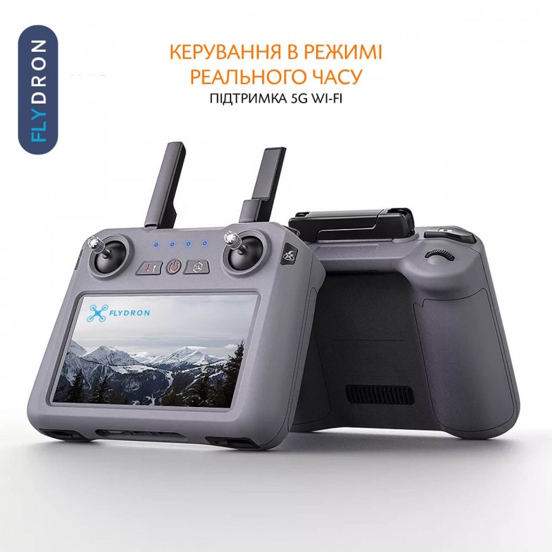 Квадрокоптер ZLL SG909 – дрон з 4K HD камерою, БК мотори, GPS, 5G Wi-Fi, FCC, EIS, Екран на пульті, 3-осьовий підвіс, Уникнення перешкод 360°, АКБ у комплекті, до 45 хвилин, до 10 км, Сумка