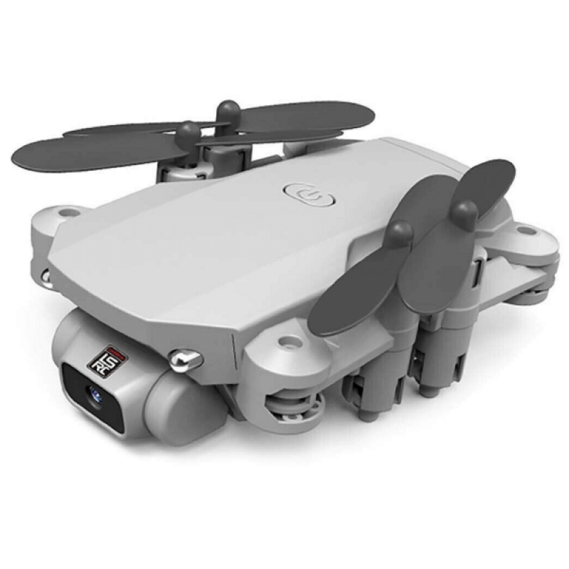 Квадрокоптер LSRC LS-MIN Gray - міні-дрон з 4K камерою, FPV, барометр, до 13 хвилин в кейсі
