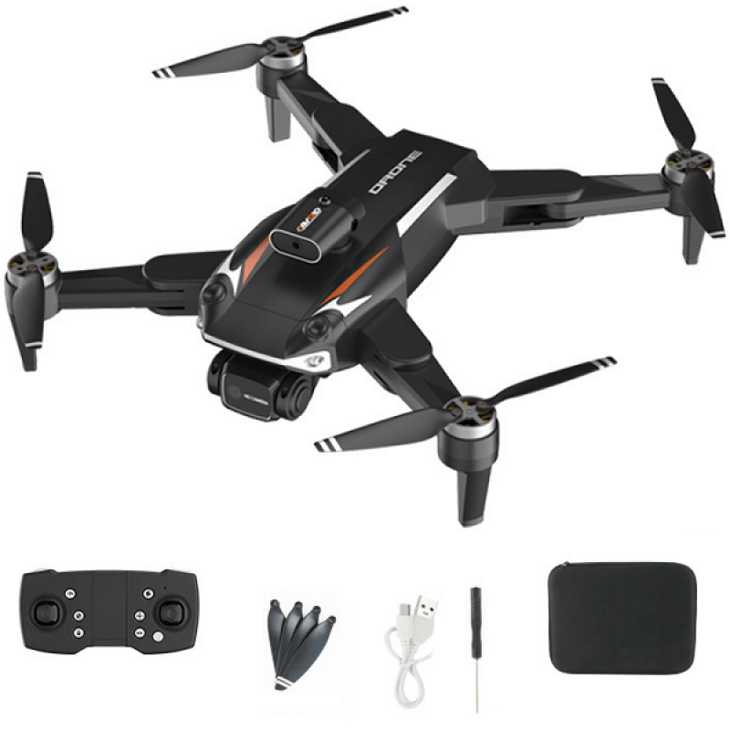 Квадрокоптер JJRC X25 − дрон з 4K і HD камерами, GPS, БК мотори, уникнення перешкод, до 500м, 18 хвилин в кейсі