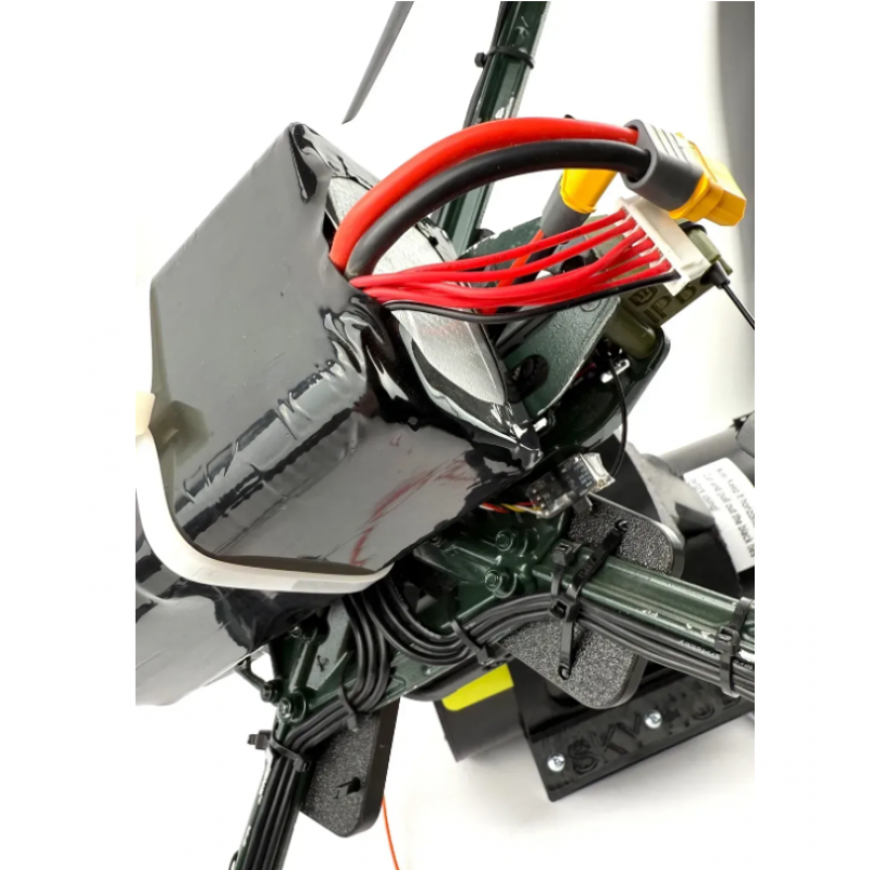 Комплект FPV-дрону з оптоволоконним зв’язком на 10 км та зовнішнім медіаконвертером і кріпленням