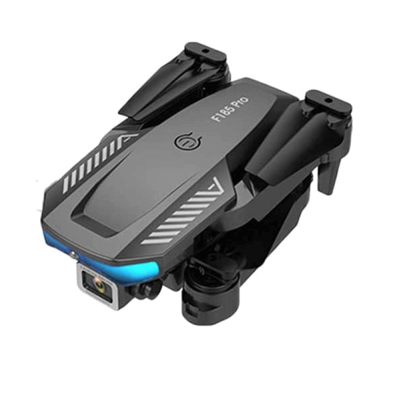 Квадрокоптер ZFR F185 Pro Black – дрон з 4K і HD камерами, FPV, барометр, уникнення перешкод, до 15 хв в кейсі